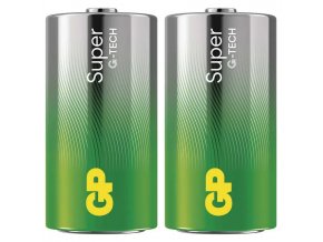 Alkalická batéria GP Super C (LR14), 2ks