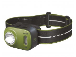 LED nabíjací čelovka GP Xplor 500lm, 85m