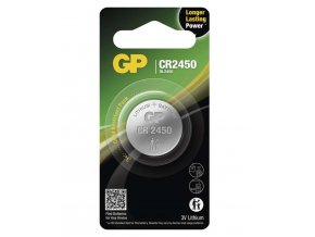 Lithiová gombíková batéria GP CR2450, 1ks