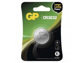 Lithiová gombíková batéria GP CR3032, 1ks