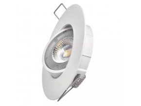 Biele LED bodové svietidlo 5W s výklopným rámčekom Economy+