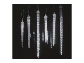 LED vianočná girlanda – 6x cencúľ 2m