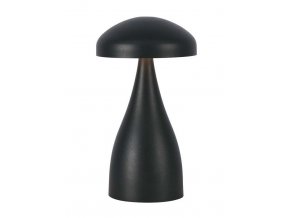 Čierna LED stolová nabíjacia lampa 220mm 1W