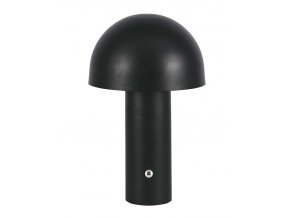 Čierna LED stolová nabíjacia lampa 250mm 3W