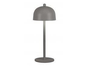 Šedá LED stolová nabíjacia lampa 300mm 3W