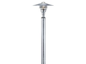 Pozinkovaný záhradný stĺpik Vejers 2m pre žiarovku E27 200cm