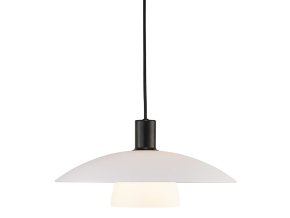Opálový závesný luster Verona pre žiarovku E27