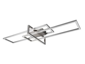 Chrómové stropné LED svietidlo Thabita 1000mm 35W stmievateľné
