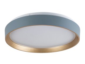 Sivo-zlaté stropné LED svietidlo Liatris2 okrúhle 385mm 24W
