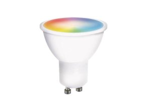 SMART WiFi LED žiarovka RGB+CCT 5W GU10 - VYSTAVENÝ VZOROK