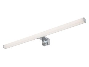 Chrómové LED svietidlo nad zrkadlo 3v1 Oliro 60cm 9W