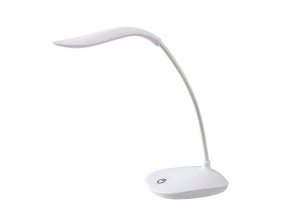 Biela LED stolová lampička Bedi 2W