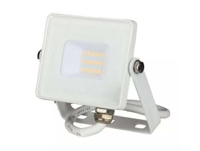 Biely LED reflektor 10W Premium – VYSTAVENÝ VZOROK BEZ OBALU