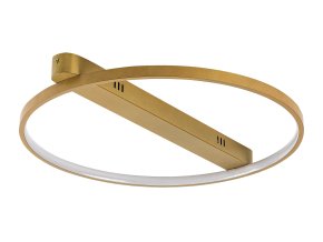 Zlaté stropné LED svietidlo Beliza 550mm 45W