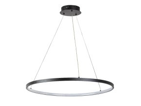 Čierne závesné LED svietidlo Beliza 600mm 55W