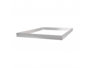 Strieborný montážny rám 60x60x4,25cm pre LED panel