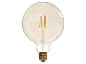 LED žiarovka Filament 4W E27 guľatá
