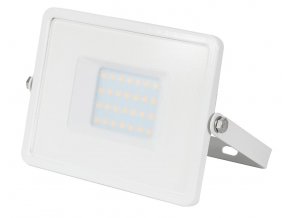 Biely LED reflektor 30W Premium