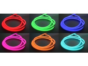 RGB NEON LED pásik 10W/m 230V s krytím IP67