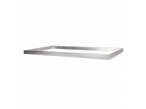 Strieborný montážny rám 60x120x5cm pre LED panel
