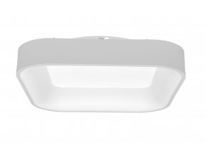 Biele LED stropné/nástenné svietidlo hranaté 40W