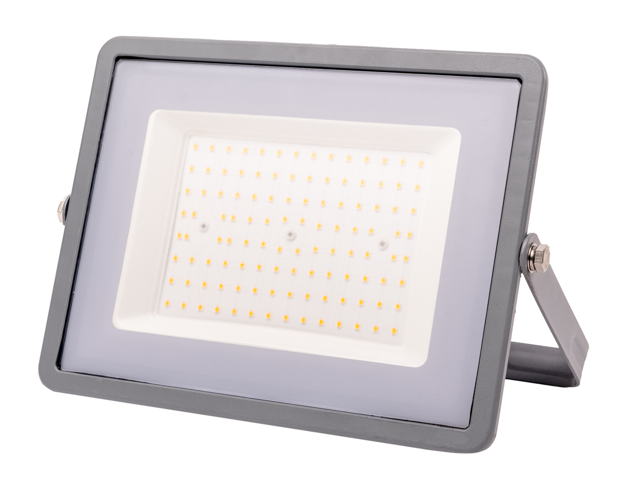LED Solution Šedý LED reflektor 100W Premium Farba svetla: Denná biela 21473