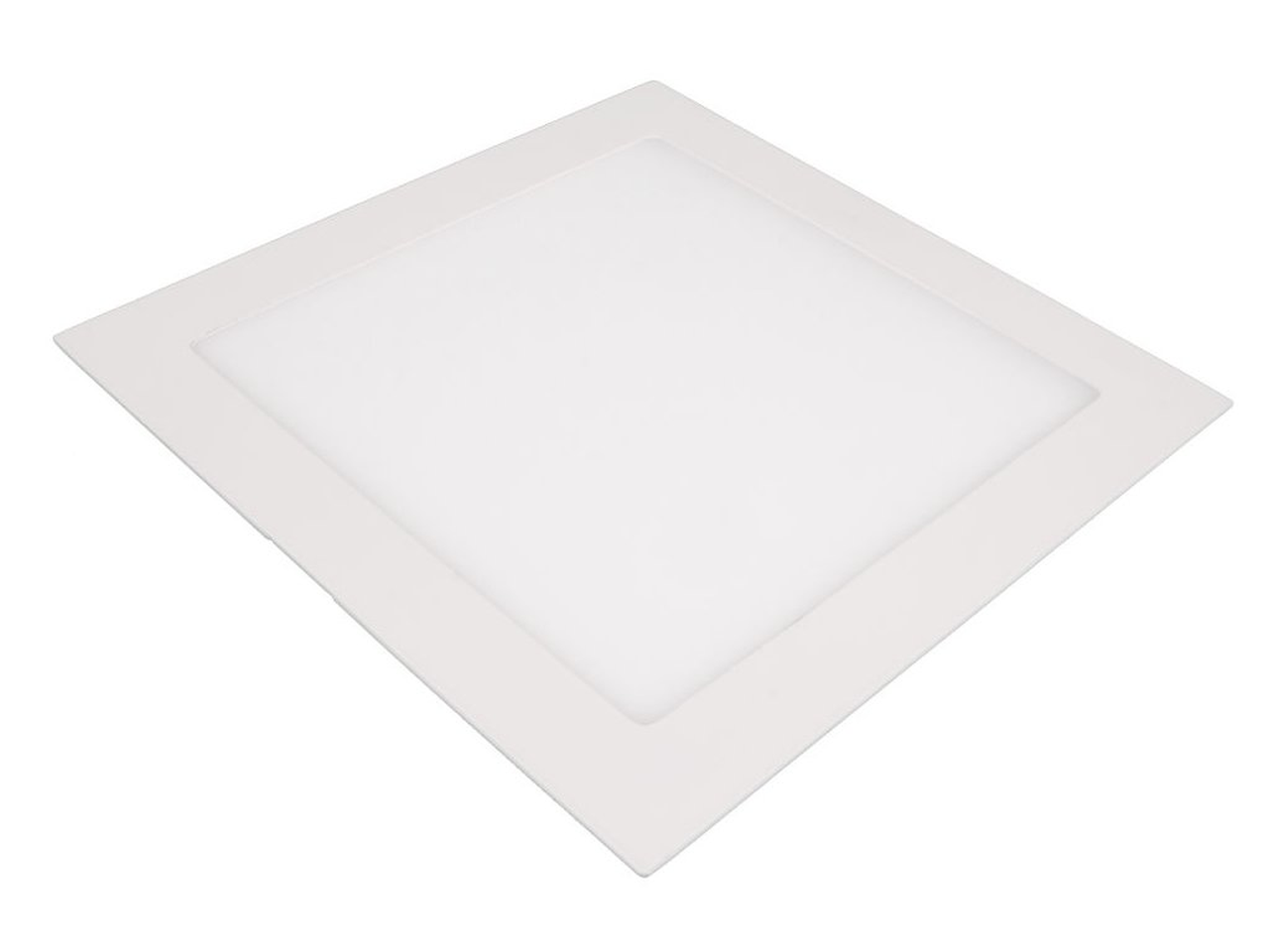 LED Solution Biely vstavaný LED panel hranatý 225x225mm 18W Premium Farba svetla: Teplá biela 715