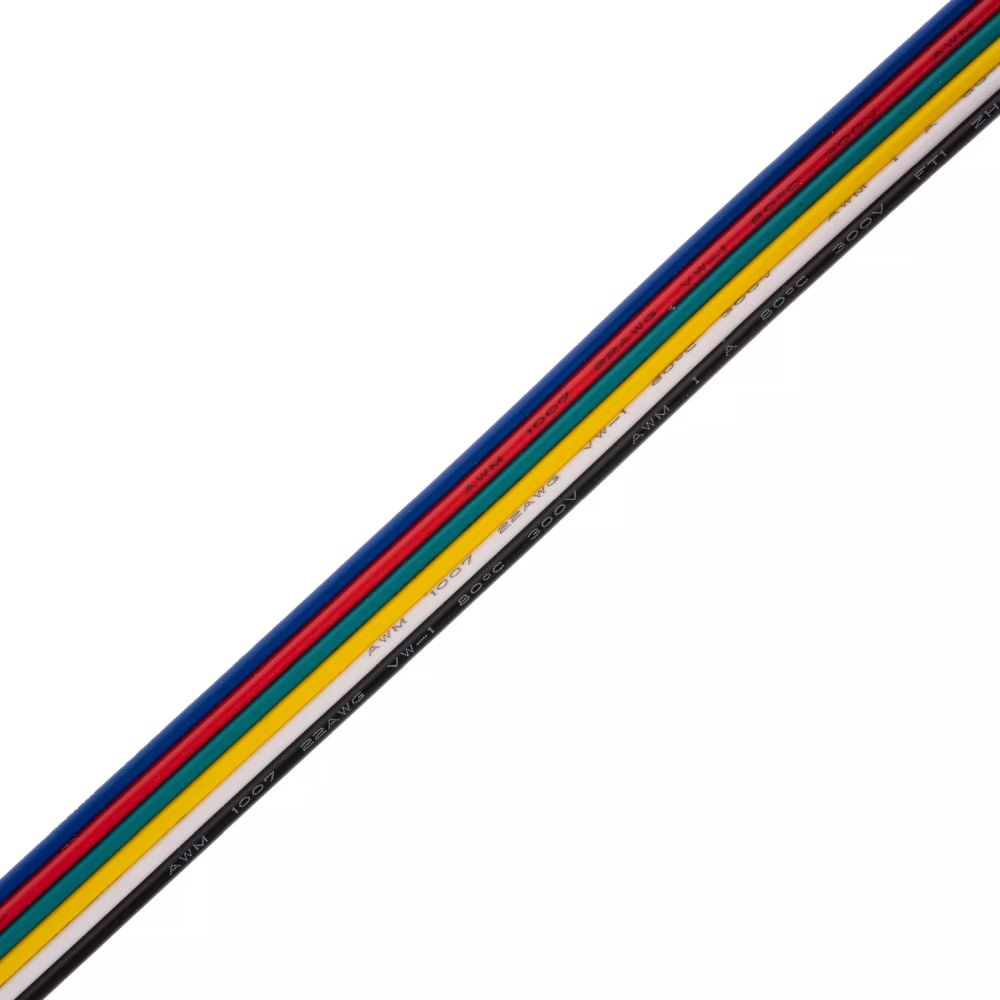 T-LED Kábel RGBCCT plochý 111113