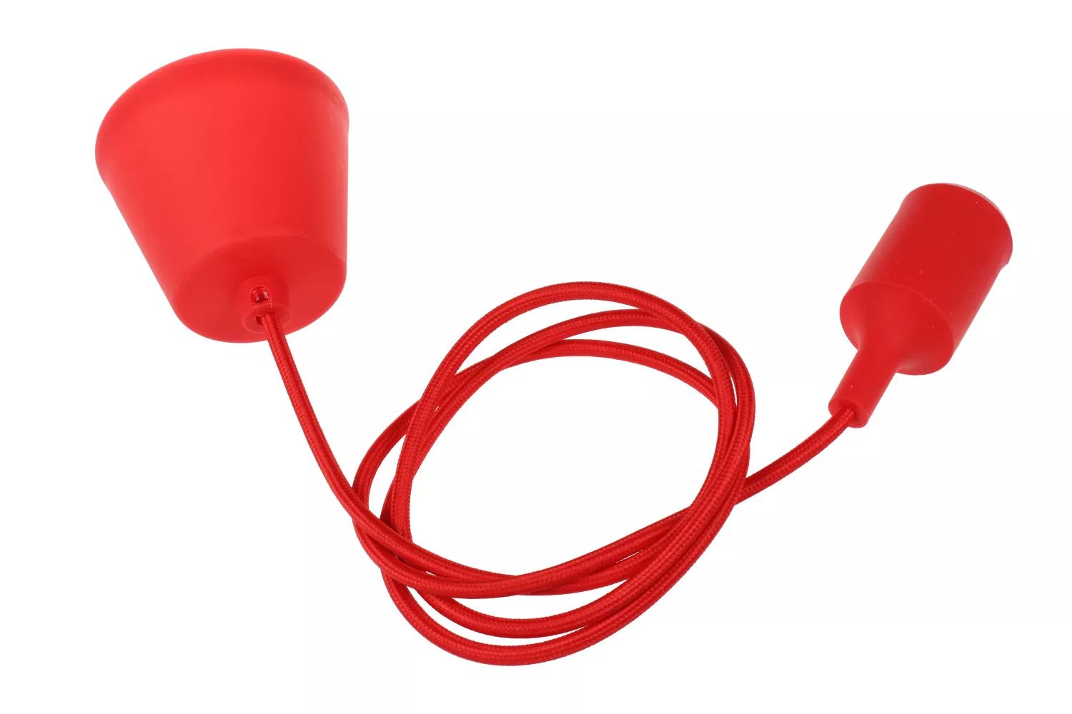 T-LED Štýlová pätica E27 so závesom Farebný variant pätice: Červená 108156