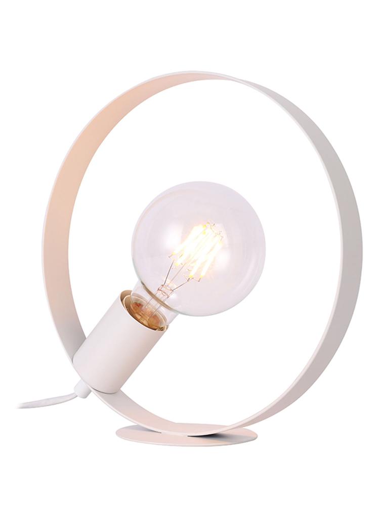 Candellux Biela stolová lampa Nexo Ledea pre žiarovku 1x E27 50501201