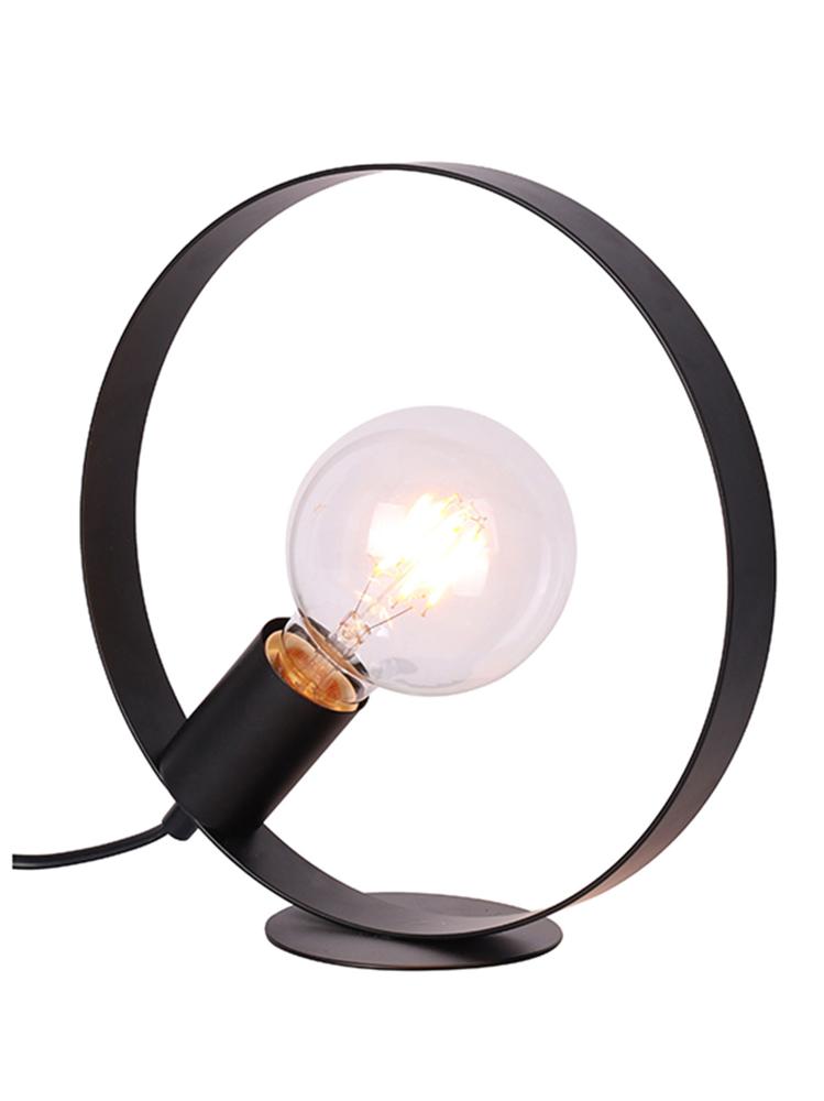 Candellux Čierna stolová lampa Nexo Ledea pre žiarovku 1x E27 50501202