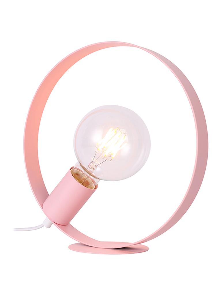 Candellux Ružová stolová lampa Nexo Ledea pre žiarovku 1x E27 50501200