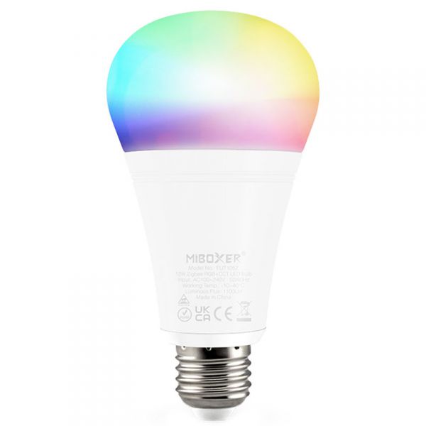LED Solution Mi-Light MiBoxer ZIGBEE LED žiarovka RGB+CCT 12W E27 FUT105Z