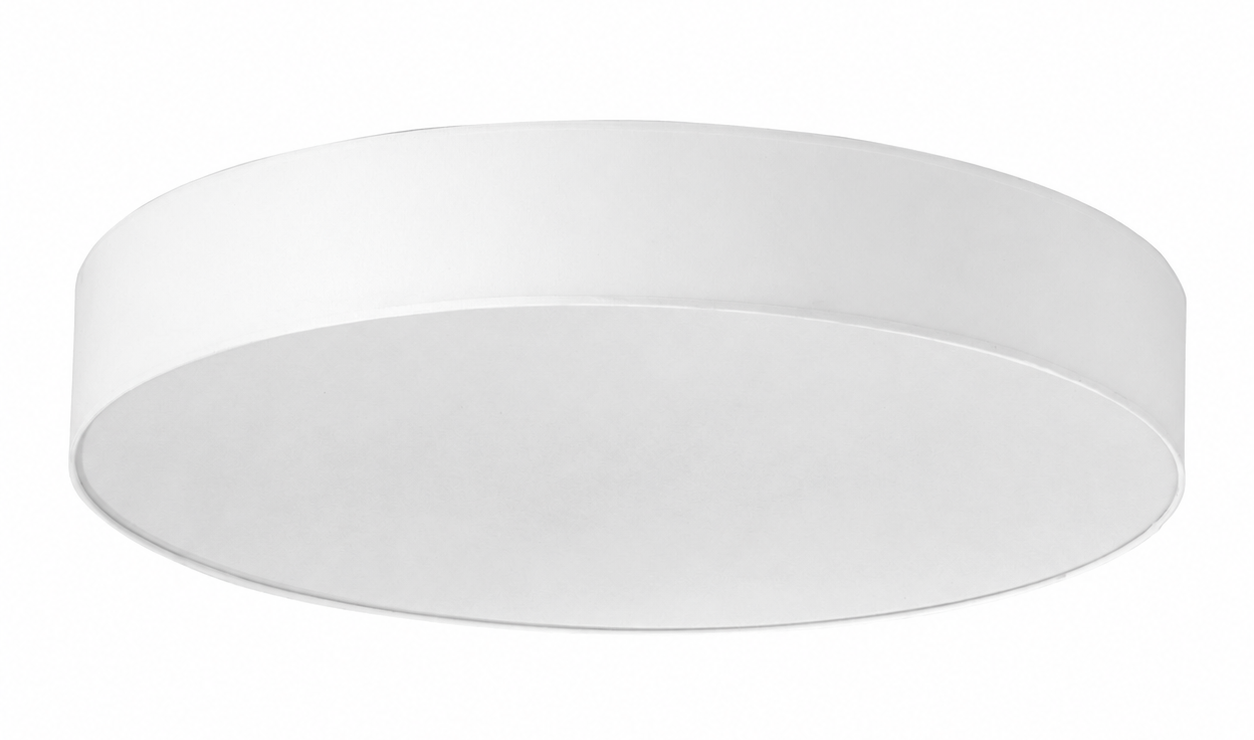 TK Lighting Biele stropné svietidlo Rondo 780 mm pre žiarovku 6x E27 TK2443