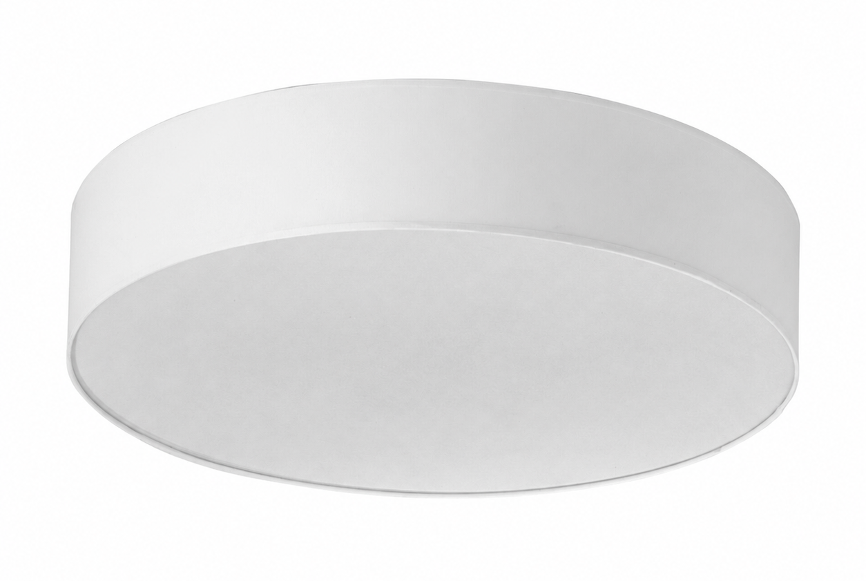 TK Lighting Biele stropné svietidlo Rondo 600 mm pre žiarovku 4x E27 TK1581