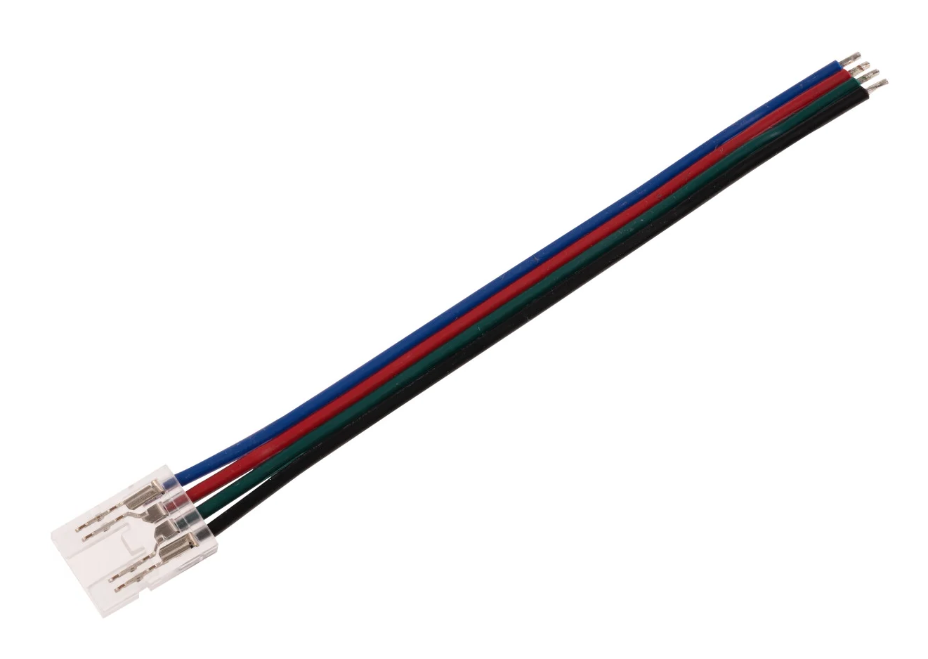T-LED Konektor pre RGB COB LED pásik s káblom 112426