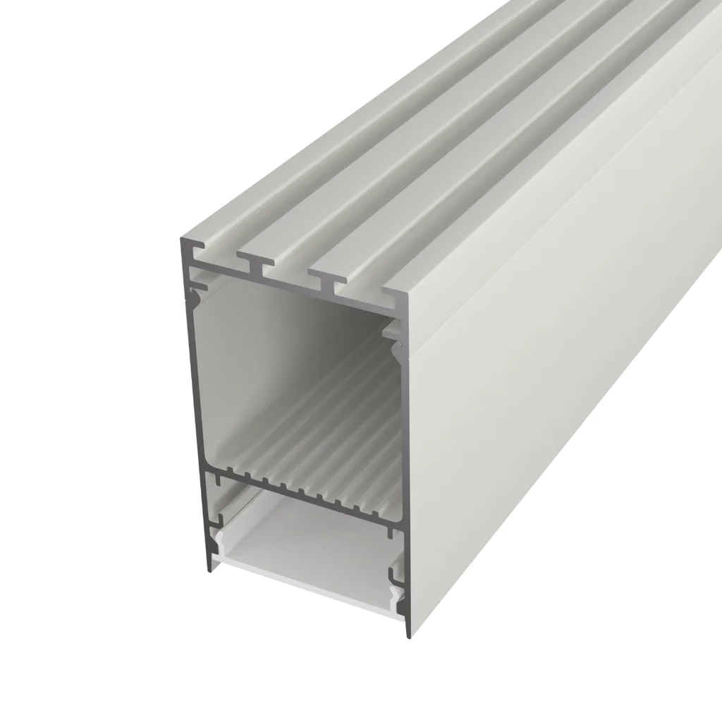 LED Solution Závesný profil pre LED pásiky Z4 biely Vyberte variantu a dĺžku: Profil + Nacvakávacie mliečný difúzor 2m LP413W_LP-SNAPFIT-D-MLK