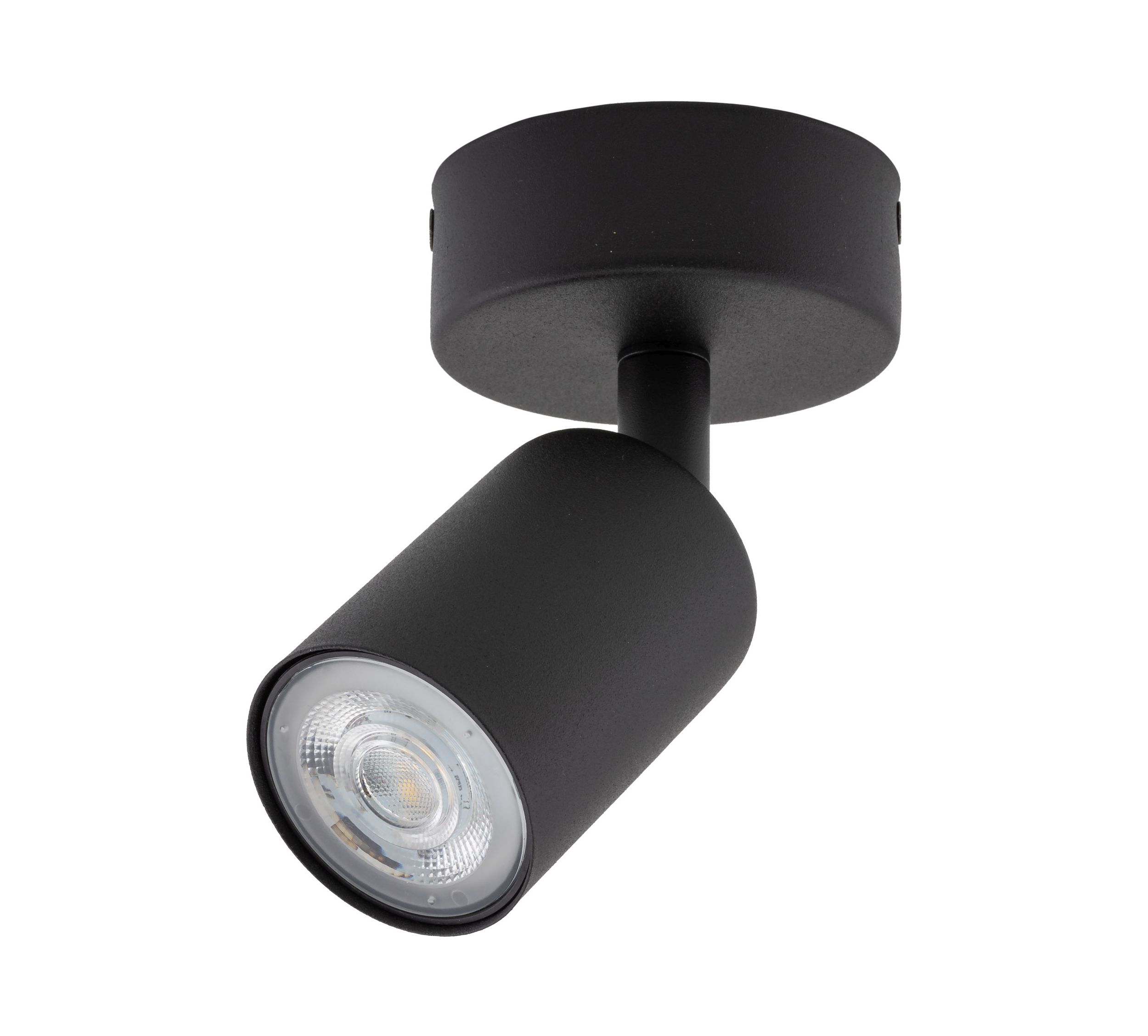 TK Lighting Čierne bodové svietidlo Nex pre žiarovku GU10 TK11367