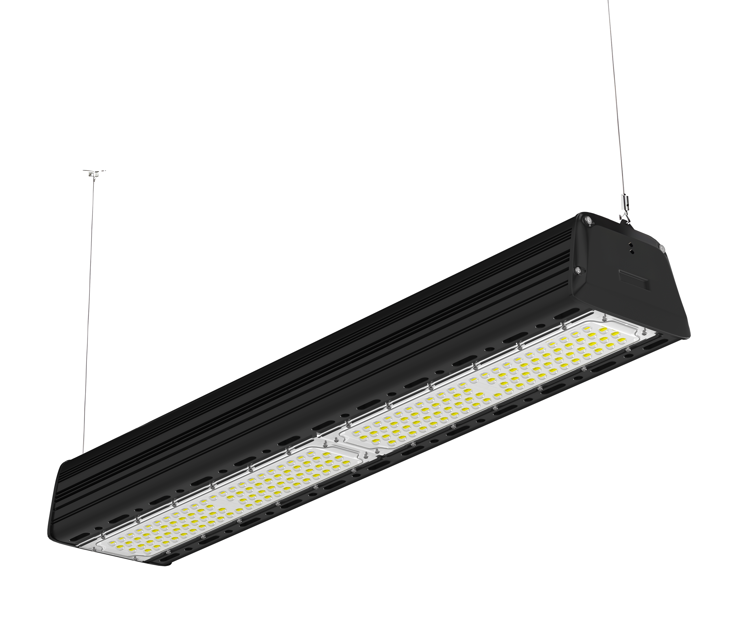 LED Solution Priemyselné lineárne LED svietidlo High-bay 100W 150lm/W 0–10V SHBT100WSMD-230V-S/4