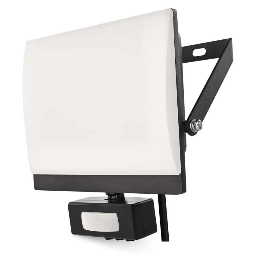 EMOS Čierny LED reflektor TAMBO EVO 50W s pohybovým snímačom ZS2944