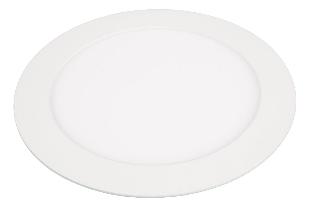 LED Solution Biely vstavaný LED panel guľatý 171mm 12W stmievateľný Farba svetla: Studená biela 10267_10290