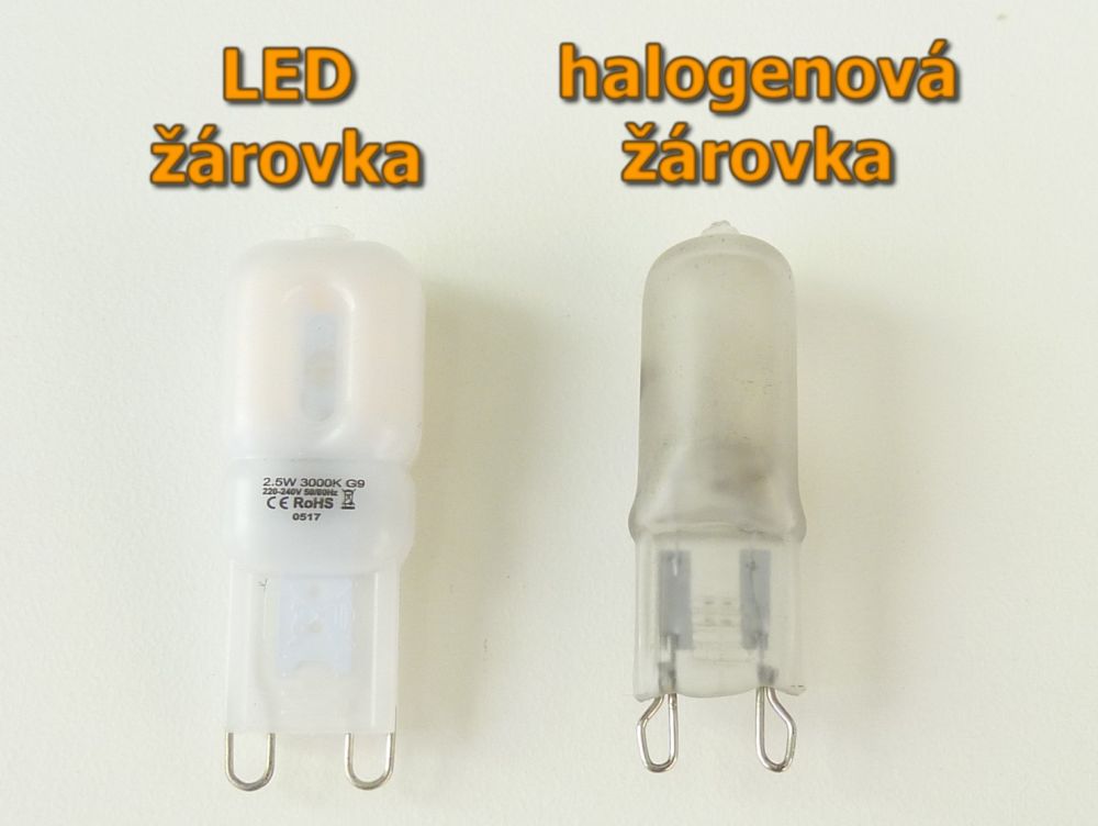 T-LED LED žiarovka G9 2,5W Farba svetla: Denná biela 034122