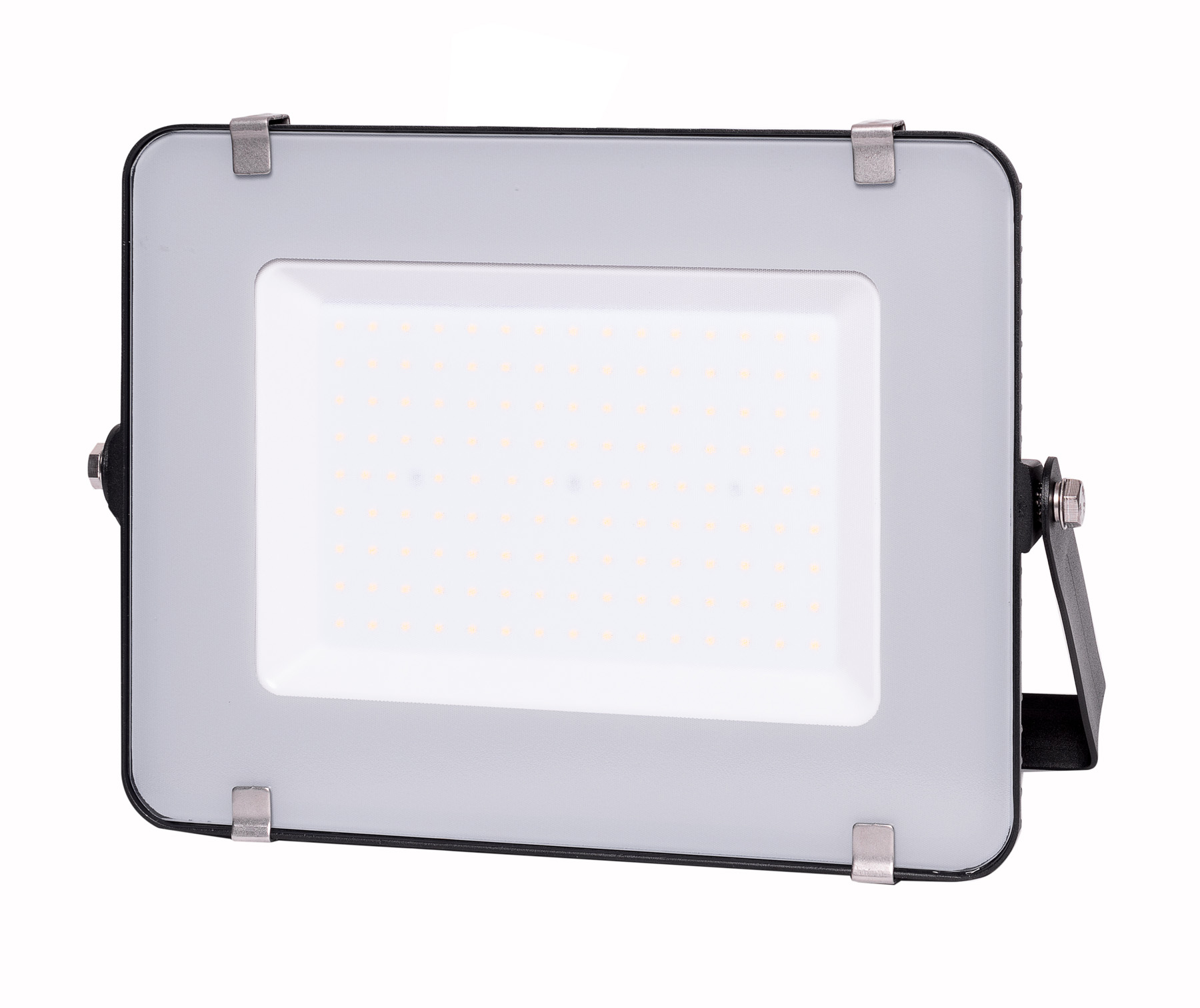 LED Solution Čierny LED reflektor 150W Premium Farba svetla: Studená biela 477