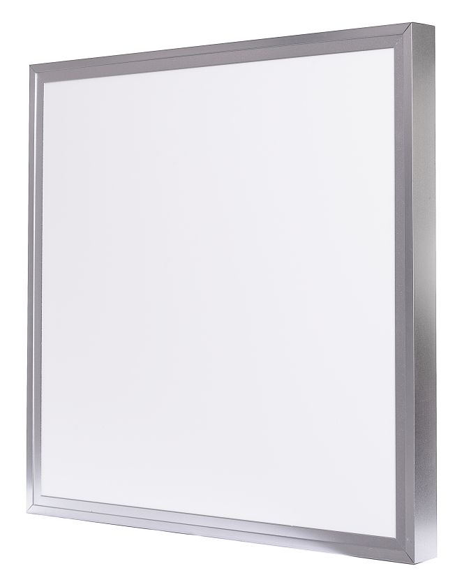 LED Solution Strieborný prisadený LED panel s rámčekom 600 x 600mm 40W Premium Farba svetla: Denná biela 189018_191021