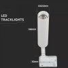Biely lištový LED reflektor 7W 3F Premium
