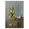 LED vianočný stromček zasnežený 52 cm