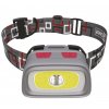 LED čelovka 330lm COB+CREE, 65m, 3AAA