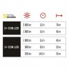LED nabíjací reflektor COB 2000lm, 8000mAh