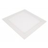 Biely vstavaný LED panel hranatý 225x225mm 18W Premium