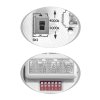 CCT Biele LED stropné svietidlo guľaté 25W s pohybovým čidlom